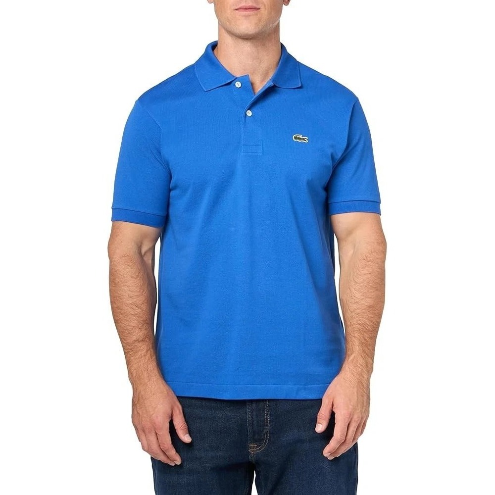 NWT Lacoste Classic Fit Polo Shirt Men's 4XL Blue 100% Cotton